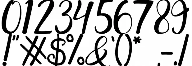 Hello Melda Font OTHER CHARS