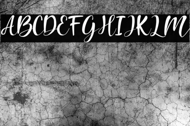 Hello Melda Font examples