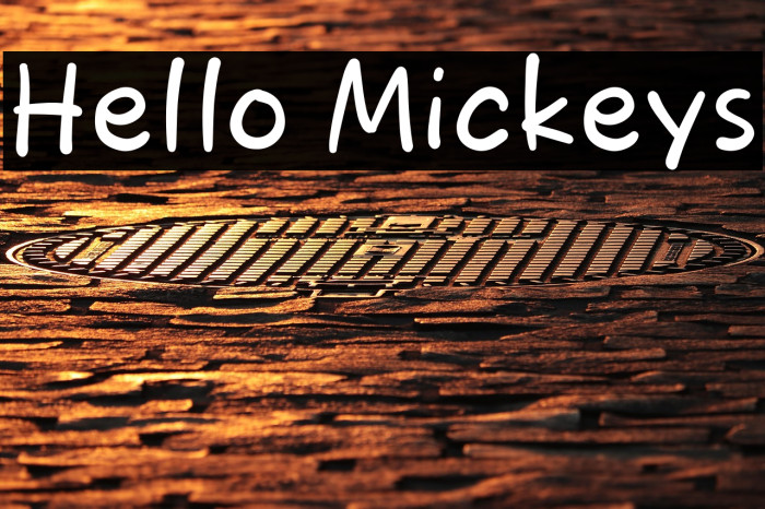 Hello Mickeys Example 3