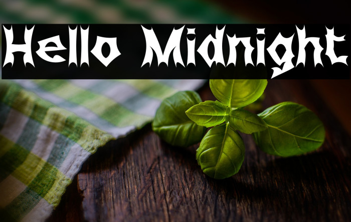 Hello Midnight Example 2