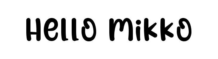 Hello Mikko  Free Fonts Download