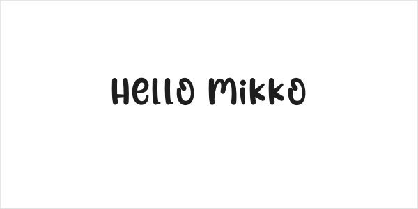 Hello Mikko Logo