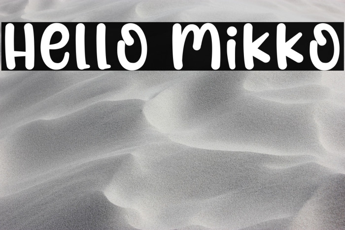 Hello Mikko Example 2