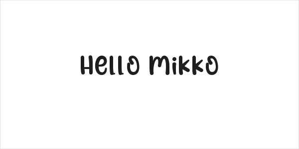 Hello Mikko Logo