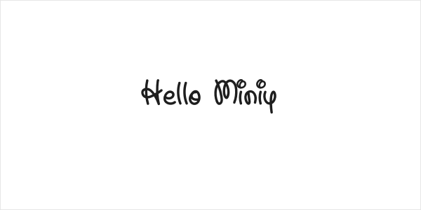 Hello Miniy Logo