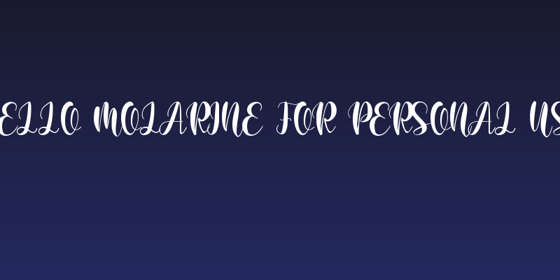 Hello Molarine FOR PERSONAL USE Social Header