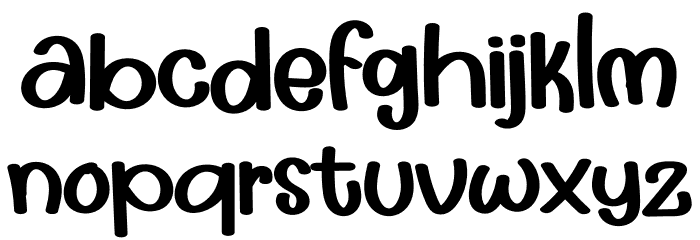 Hello Molly Font LOWERCASE