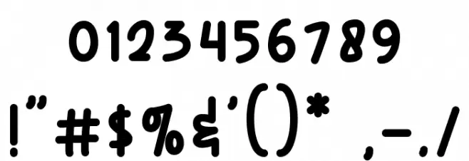 Hello Monday Polices AUTRES CHARS