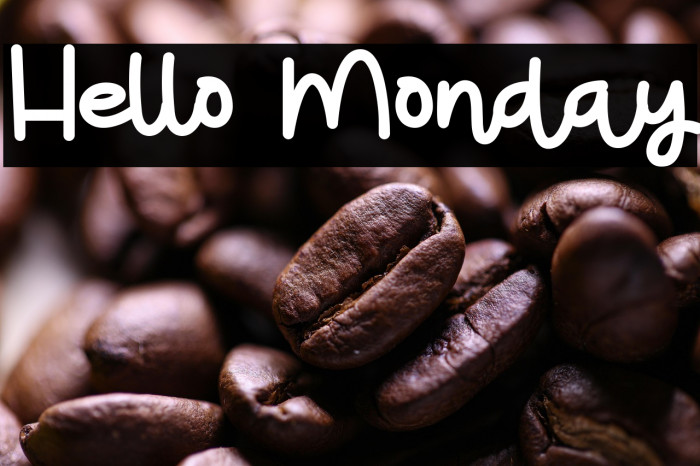 Hello Monday Example 1