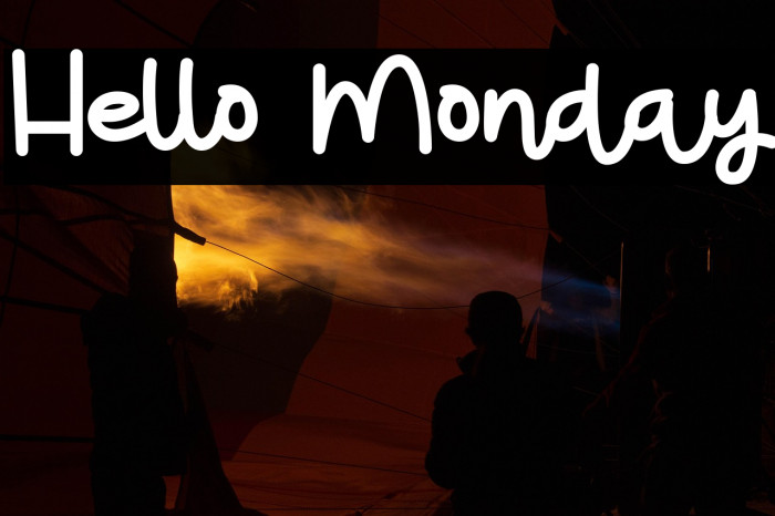 Hello Monday Example 2