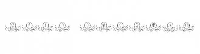 Hello Monogram  Frei Schriftart Herunterladen