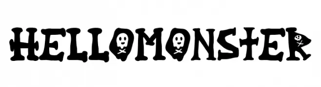 Hello Monster  Скачать бесплатные шрифты