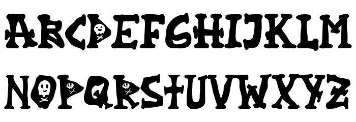 Hello Monster Font LOWERCASE