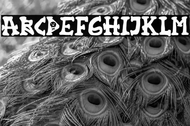 Hello Monster Font examples