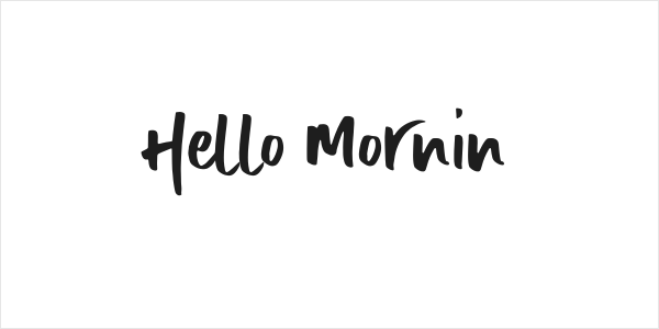 Hello Mornin Logo