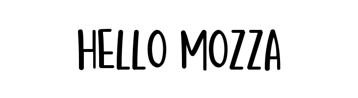 Hello Mozza  Free Fonts Download