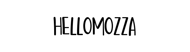 Hello Mozza  नि: शुल्क फ़ॉन्ट्स डाउनलोड