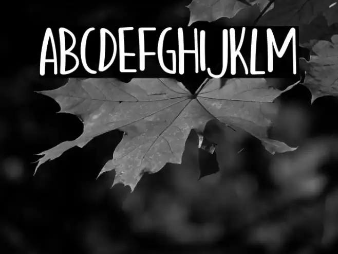 Hello Mozza Font examples