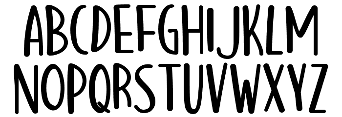Hello Mozza Font LOWERCASE
