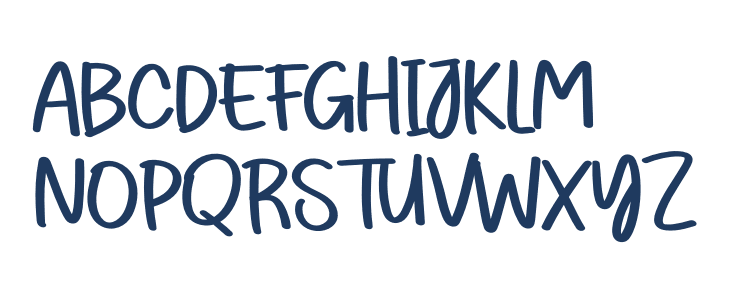 Hello Night Uppercase