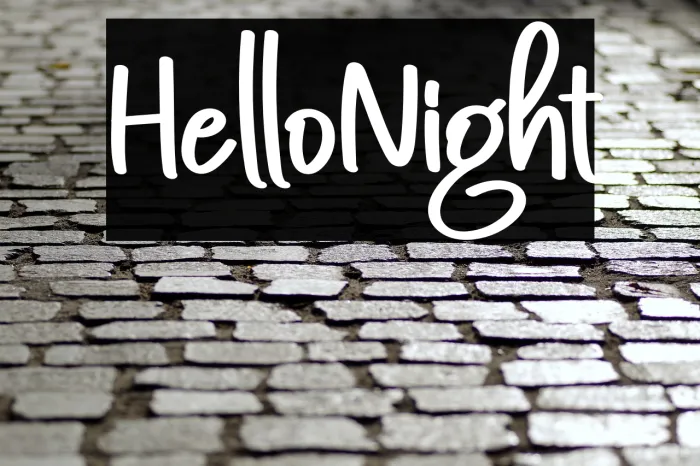 Hello Night Example 2