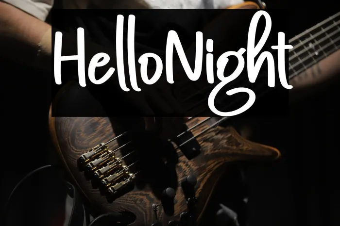 Hello Night Example 3