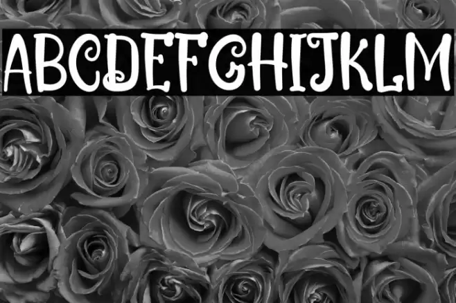 Hello Nightmare Шрифта examples