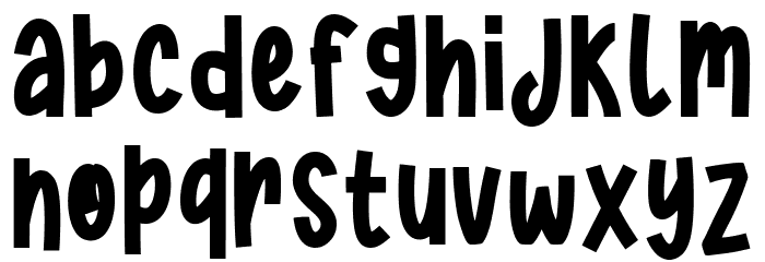 Hello Paradise Font LOWERCASE