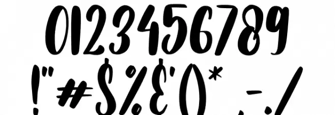Hello Penguin Font OTHER CHARS