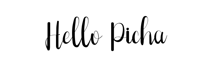 Hello Picha  لخطوط تنزيل