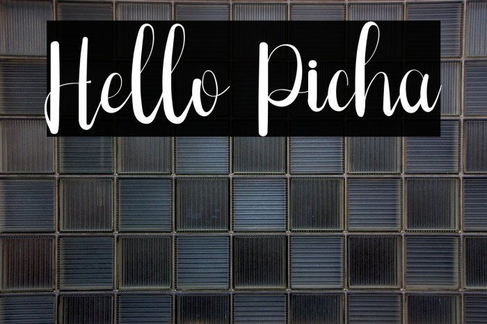Hello Picha Example 2