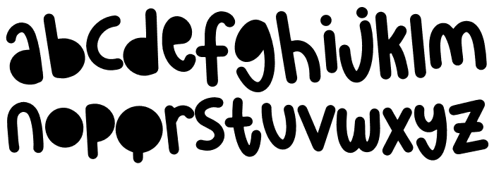 Hello Prawita Font LOWERCASE