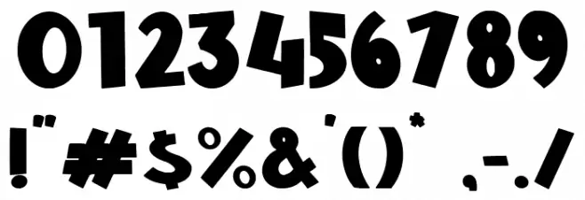 Hello Pumpkin Font OTHER CHARS