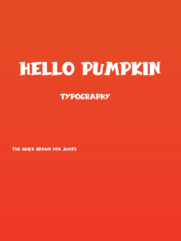 Hello Pumpkin Poster