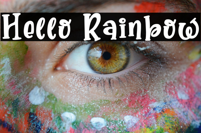 Hello Rainbow Example 1