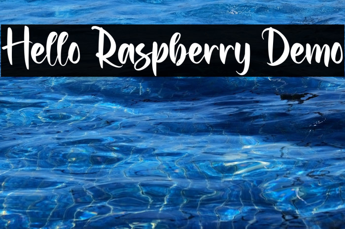 Hello Raspberry Demo Example 2