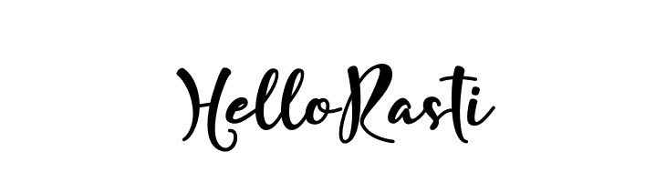 Hello Rasti  免费字体下载