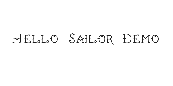 Hello Sailor Demo Logo