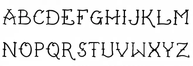 Hello Sailor Regular Schriftart Anderer Schreiben