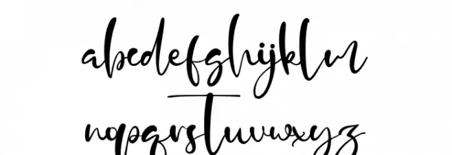 Hello Sannie 字体 小写