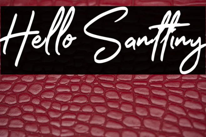 Hello Santtiny Example 1