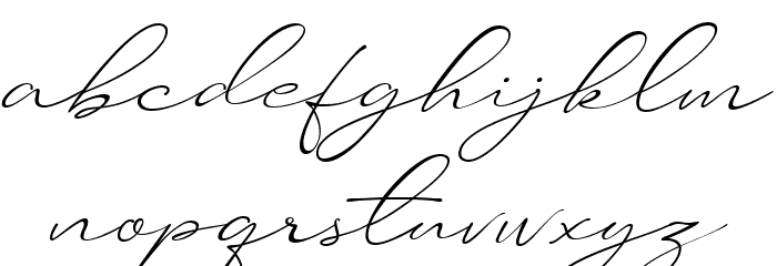 Hello Santuy Font LOWERCASE