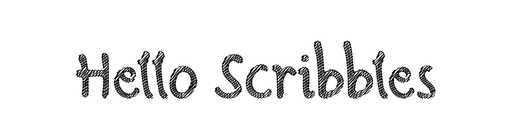 Hello Scribbles  免费字体下载