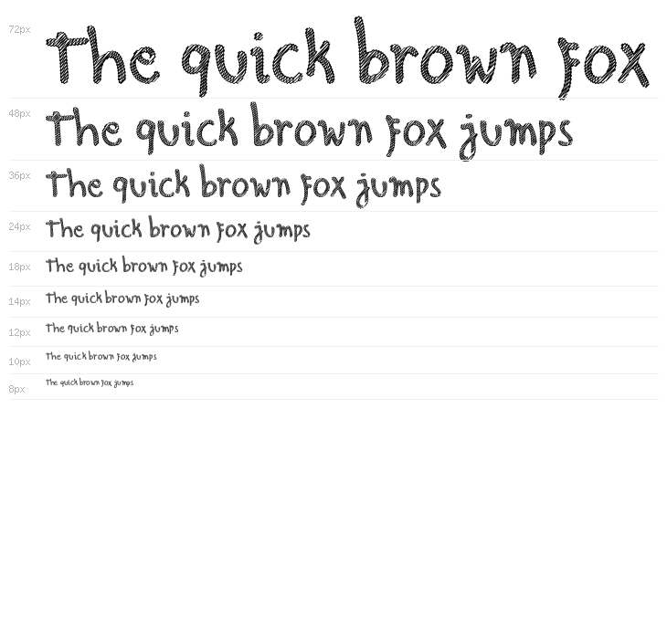 Hello Scribbles Waterfall