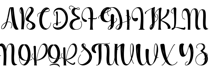 Hello Senja Schriftart Groß