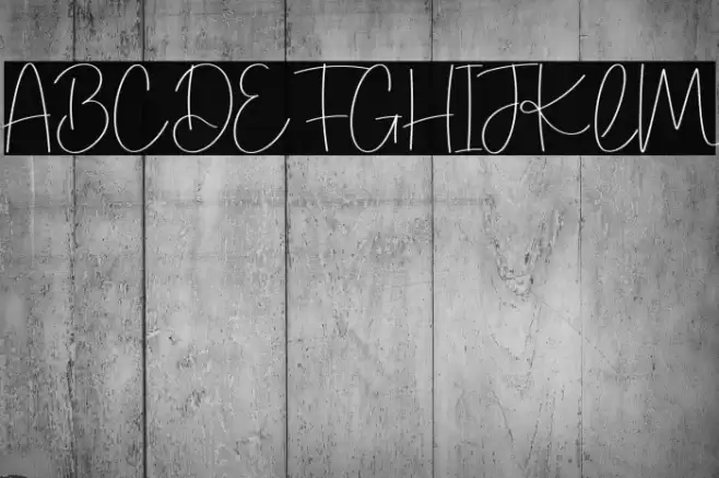 Hello Shandy Schriftart examples