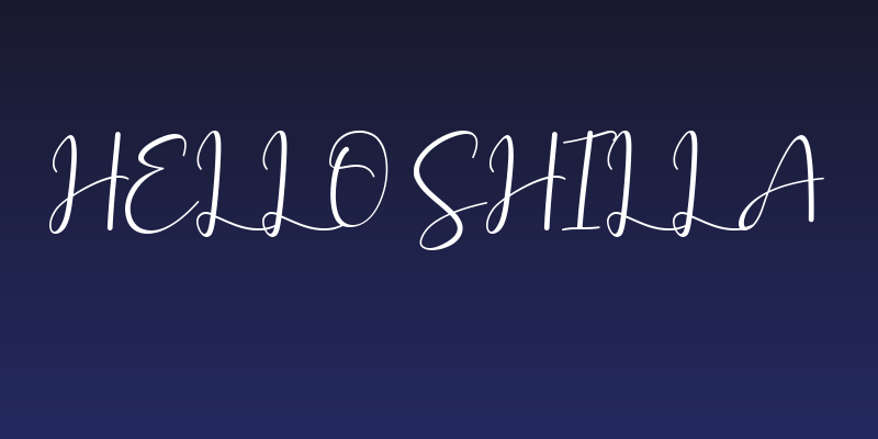 Hello Shilla Social Header