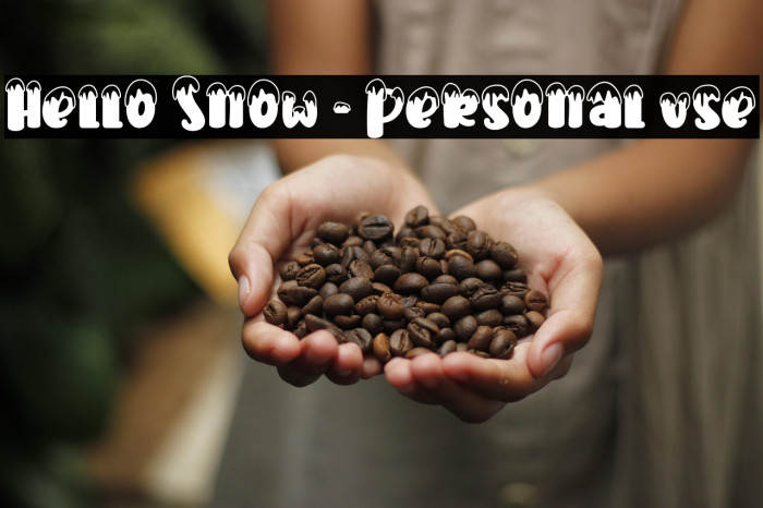 Hello Snow - Personal use Example 2