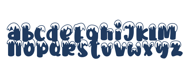 Hello Snow - Personal use Lowercase