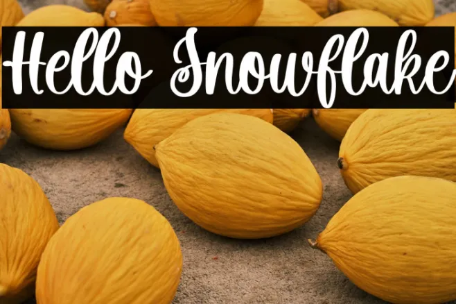 Hello Snowflake Example 2